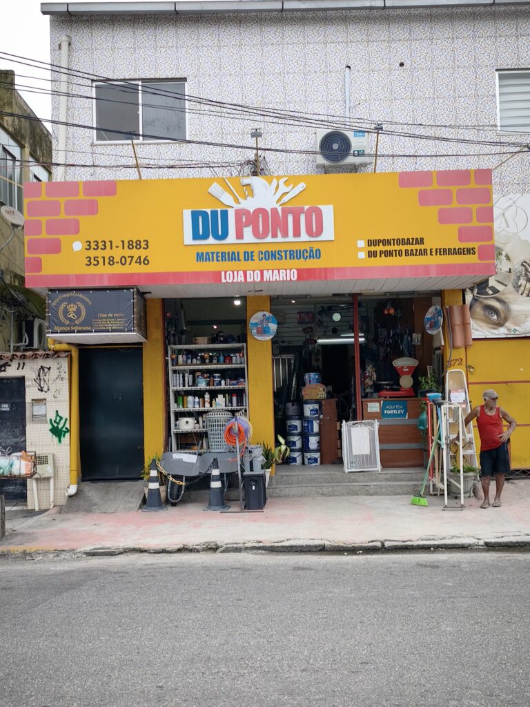 Imagem de frente da loja Du Ponto Material de Construção de Realengo